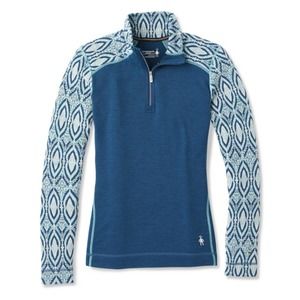 Smartwool Merino 250 Baselayer in Nile Blue Medallion